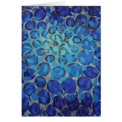 SPLASH GREETING CARD by artbylt