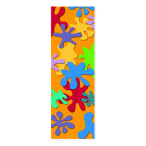 Splash Design Bookmark business cards