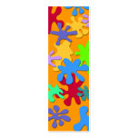 Splash Design Bookmark Business Card Templates