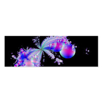 Splash Fractal Art Business Card business cards