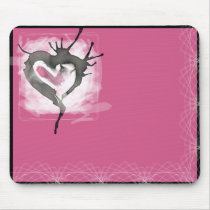splash-heart pad mousepads