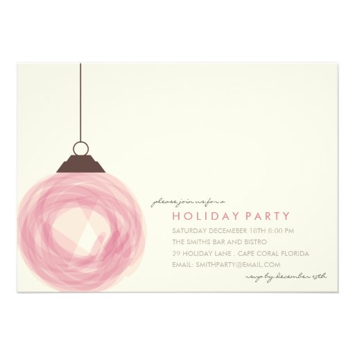 SPLASH . HOLIDAY INVITE