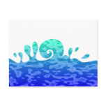 Splash Ocean Wave Postcards