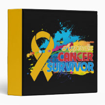Splash of Color - Appendix Cancer Survivor Binder