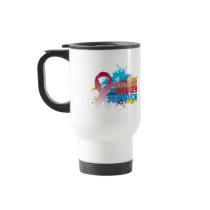 Splash of Color - Head and Neck Cancer Survivor Coffee Mugs