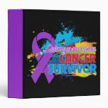 Splash of Color - Leiomyosarcoma Survivor Binder binders