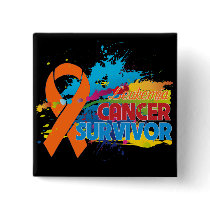 Splash of Color - Leukemia Survivor Pins