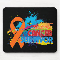 Splash of Color - Leukemia Survivor Mousepad