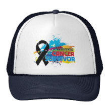 Splash of Color - Melanoma Survivor Mesh Hat