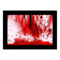 Splash of Red posters by FlowstoneGraphics Splash of Red posters