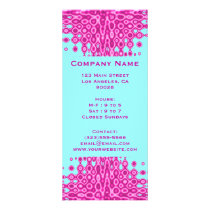splash pink rack cards by DonnaGraysonAbstract splash pink rack cards