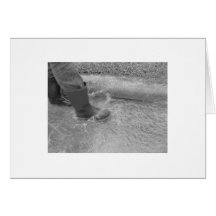 Splashing Water Greeting Cards