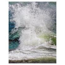 Splashing water in the sea flyer