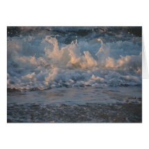 Splashing wave Nantucket Card