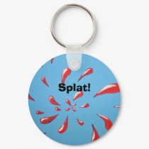 "Splat!" Keychain
