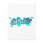 Splat postcards