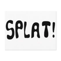 Splat Postcard