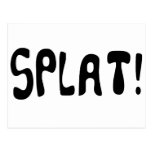 Splat Postcard