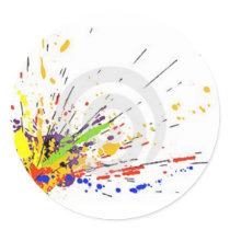 Splat stickers by emazing Splat stickers