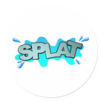 Splat stickers