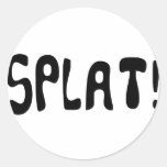 Splat Stickers