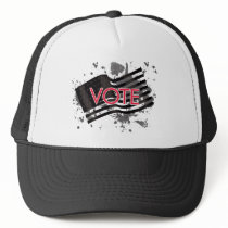 Splatter Flag Hat