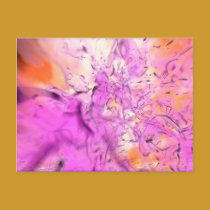 Splatter postcards