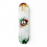 Splatter the Peace - Customized Custom Skate Board