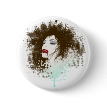 Splatter vampire buttons by MrsEvilGenius Splatter vampire buttons