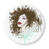 Splatter vampire magnets by MrsEvilGenius Splatter vampire magnets