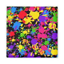 Splatter Wallpaper magnets