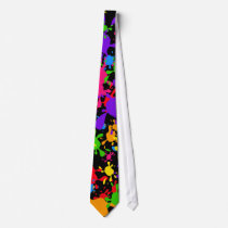 Splatter Wallpaper Neck Ties