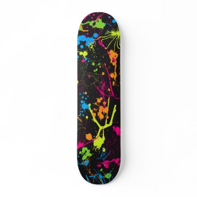 SPLATZ Skateboard by SBCSTUDIO