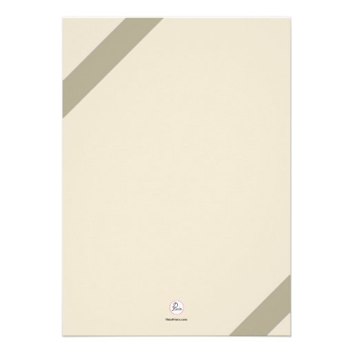 Splendid Bow Invitation