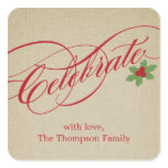 Splendid Celebration Holiday Gift Stickers stickers