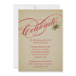 Splendid Celebration Holiday Party Invitation