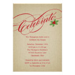 Splendid Celebration Holiday Party Invitation invitations