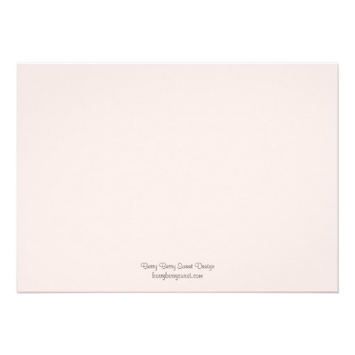 Splendid Cross Photo Baptism Invitation - Pink