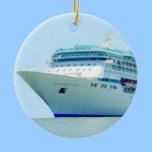 Splendid Cruise Ship Ornament ornaments