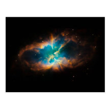 Splendid Planetary Nebula Post Card