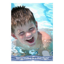 Splish Splash Pool Party Invitation