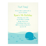 Splish Splash Pool Party or Beach Party Invitation invitations