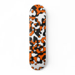 Split Orange Camo Deck Skateboards