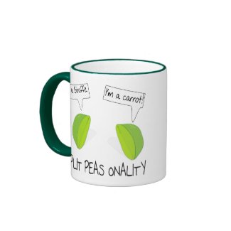 Split Peas onality Mug mug