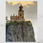 Split Rock Lighthouse Close-up Custom Flyer