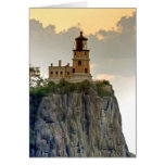 Split Rock Lighthouse Close-up Greeting Card
