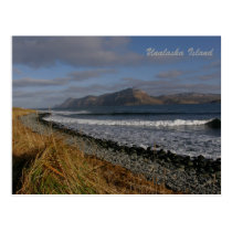 Split Top Mountain on Unalaska Island Post Cards
