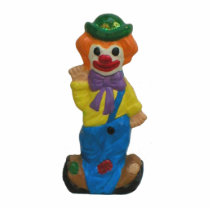 Splits the Clown Happy photo sculptures by groomporter Splits the Clown Happy photo sculptures