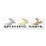 Splitting Hares Bumper Sticker