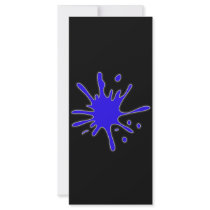 splotch rack card design